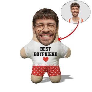 Подушка MiniMe "Best Boyfriend", подарунок чоловіку чи хлопцю