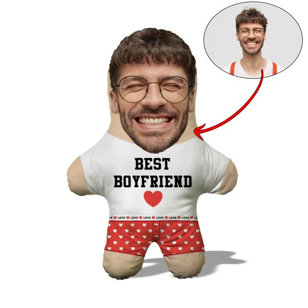 Подушка MiniMe "Best Boyfriend", подарунок чоловіку чи хлопцю
