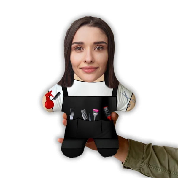 Подушка Перукарка MiniMe, подарунок для колеги чи подруги - Image 2