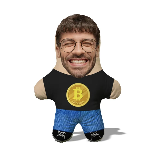 Подушка Біткоін MiniMe, для справжніх крипто-інвесторів