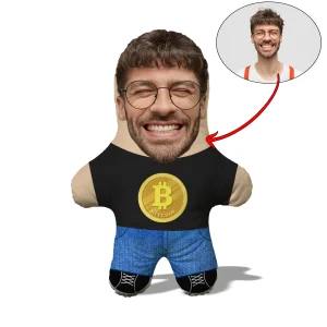 Подушка Біткоін MiniMe, для справжніх крипто-інвесторів