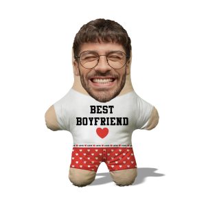 Подушка MiniMe "Best Boyfriend", подарунок чоловіку чи хлопцю