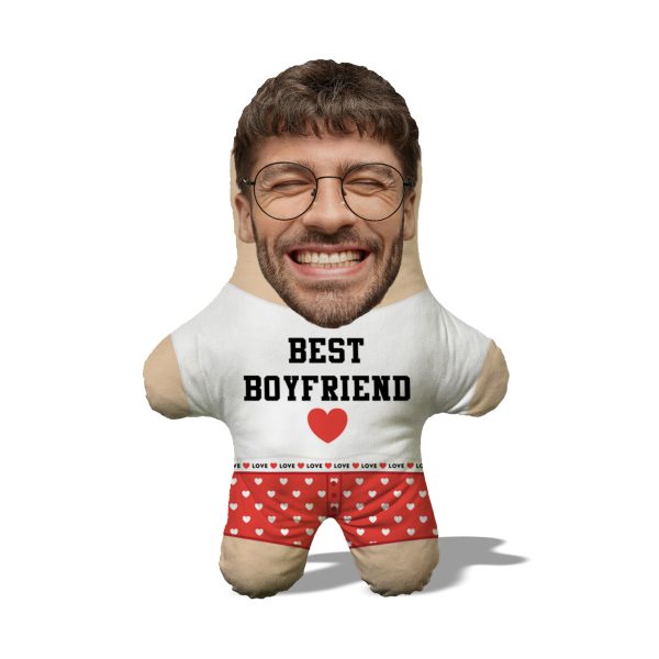 Подушка MiniMe "Best Boyfriend", подарунок чоловіку чи хлопцю
