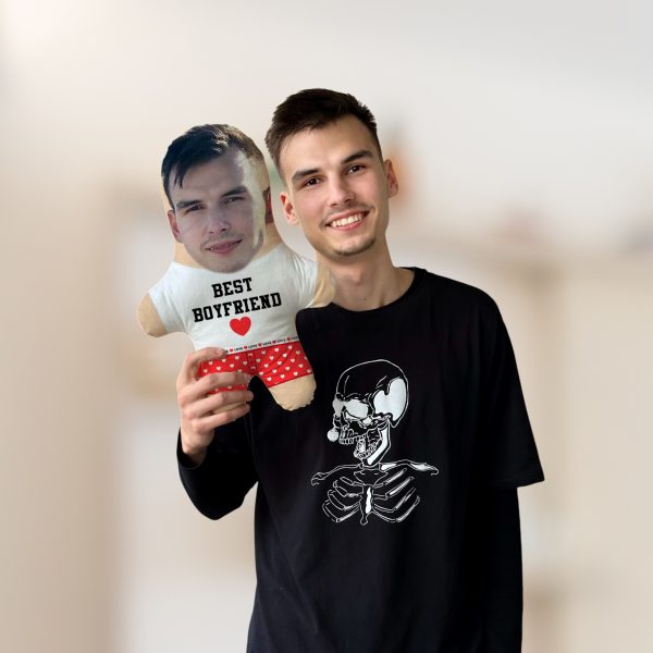 Подушка MiniMe "Best Boyfriend", подарунок чоловіку чи хлопцю - Image 3