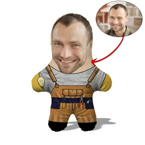 Подушка Електрик MiniMe, персоналізований подарунок з обличчям