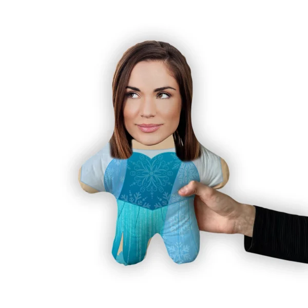 Персоналізована подушка Ельза MiniMe з обличчям - Image 2