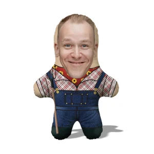 Подушка Фермер MiniMe, подарунок з вашим обличчям