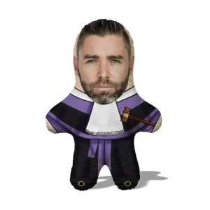 Подушка Суддя MiniMe, персоналізований подарунок для колеги чи друга