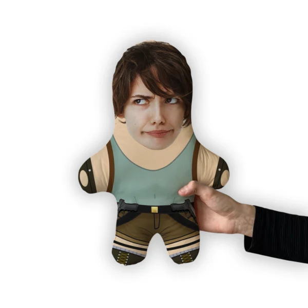 Подушка Лара Крофт MiniMe, з вашим обличчям - Image 2