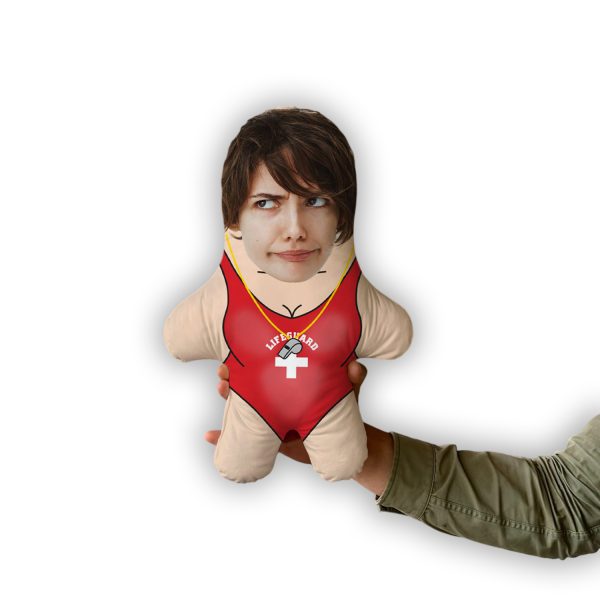 Подушка Дівчина-Рятівник MiniMe, жартівливий подарунок для подруги чи коханої - Image 2