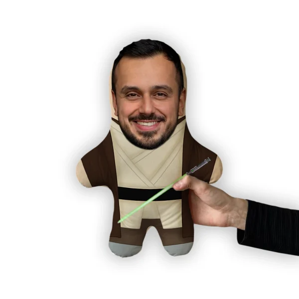 Подушка Люк Скайвокер MiniMe, персоналізований подарунок з обличчям - Image 2