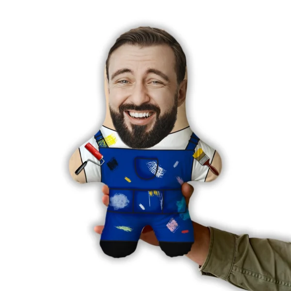 Подушка Маляр MiniMe, подарунок для справжнього майстра - Image 2