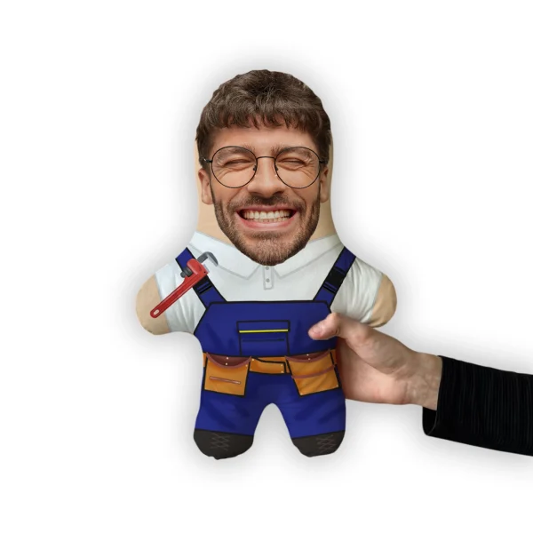 Подушка Механік MiniMe, подарунок для колеги - Image 2