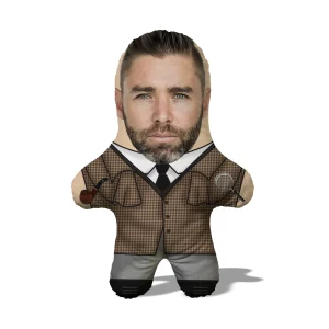 Подушка Шерлок Холмс MiniMe, з вашим обличчям