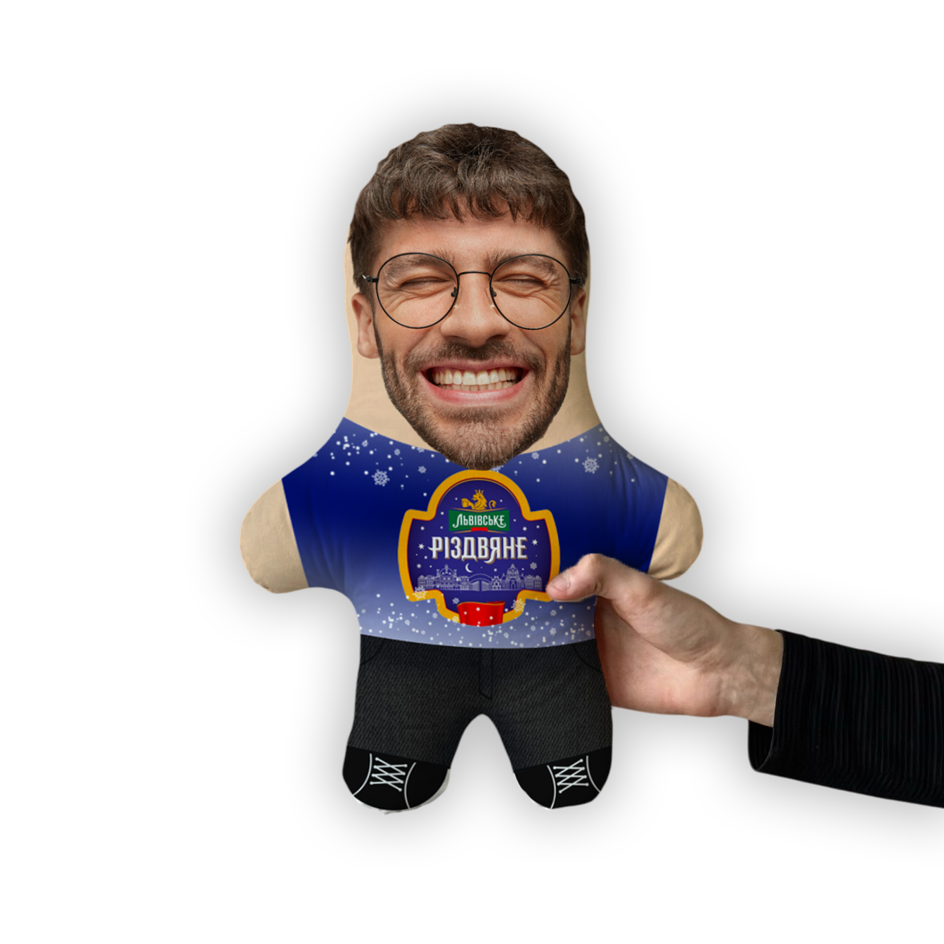 Подушка Львівське Різдвяне MiniMe жартівливий подарунок до свят - Image 2