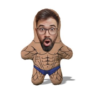 Подушка Бодібілдер MiniMe з обличчям, подарунок для силачів