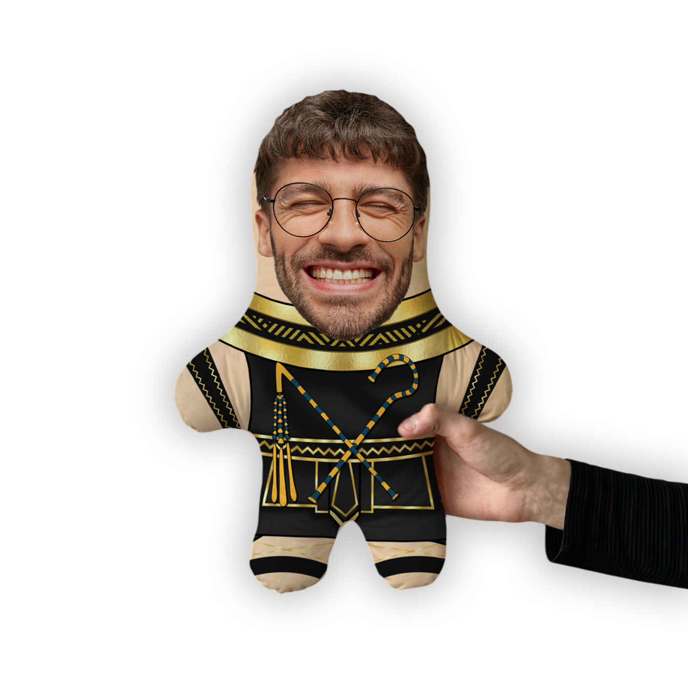 Подушка Давньоєгипетський костюм MiniMe з вашим фото - Image 2