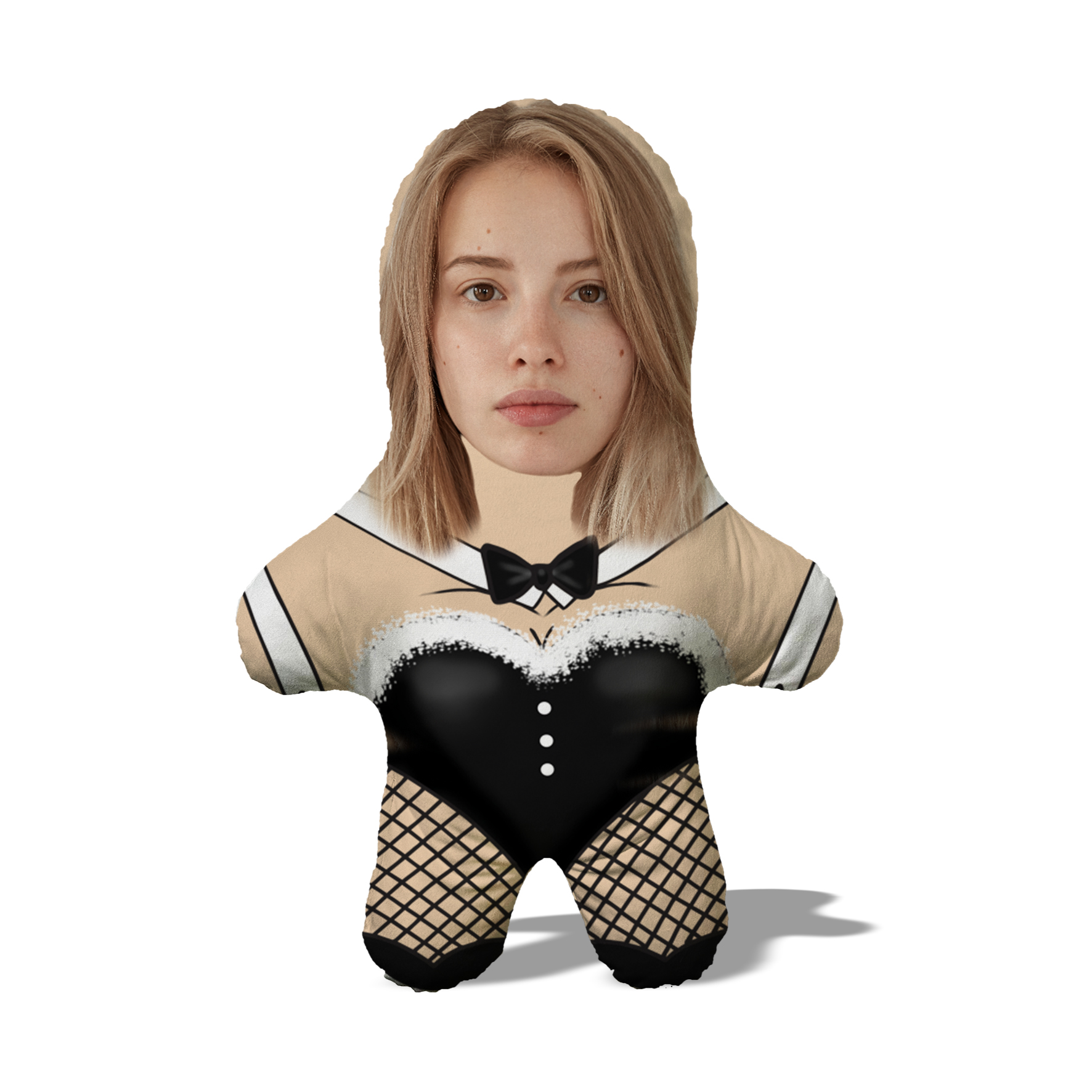 Подушка Сексі костюм MiniMe з вашим обличчям для гарячої штучки - Image 2