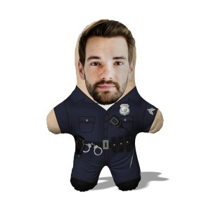 Подушка Поліцейський MiniMe з вашим обличчям