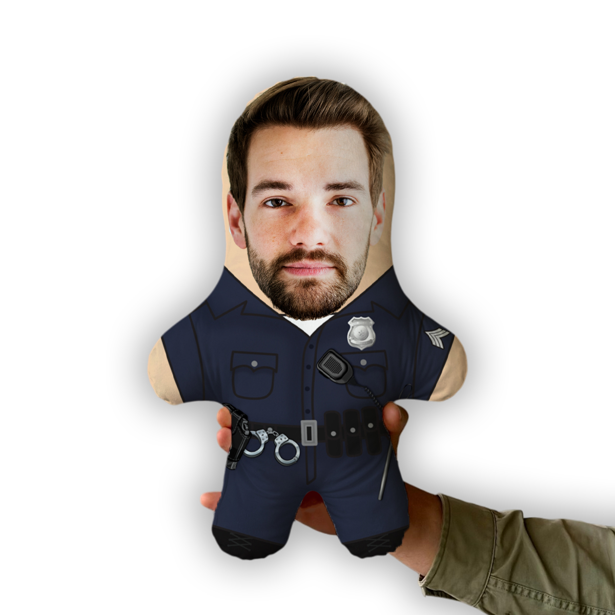 Подушка Поліцейський MiniMe з вашим обличчям - Image 2