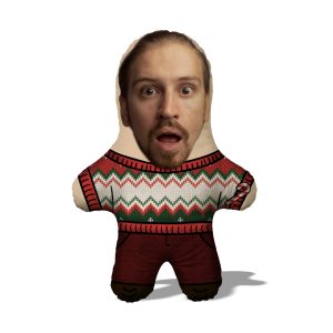 Подушка Светр Новорічний MiniMe, подарунок до нового року