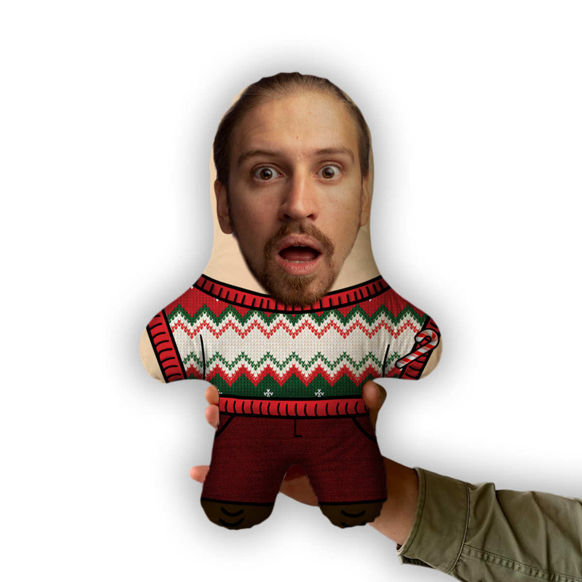 Подушка Светр Новорічний MiniMe, подарунок до нового року - Image 2